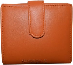 Woman's Wallet. Leather Wallet. 8 Cards ID Billfold Coin purse. wallet Br New. - Image 17
