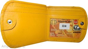 Women's leather wallet change purse 2 bill pockets coin case new ladies wallet - Image 23