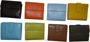 Woman's Wallet. Leather Wallet. 8 Cards ID Billfold Coin purse. wallet Br New. - Image 9