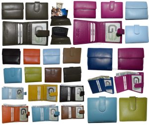 Woman's Wallet. Leather Wallet. 8 Cards ID Billfold Coin purse. wallet Br New. - Image 5