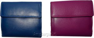 Woman's Wallet. Leather Wallet. 8 Cards ID Billfold Coin purse. wallet Br New. - Image 6