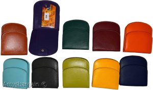 Women's leather wallet change purse 2 bill pockets coin case new ladies wallet - Image 3