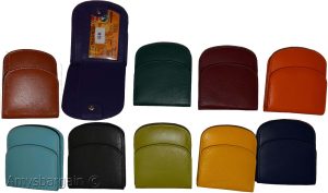 Women's leather wallet change purse 2 bill pockets coin case new ladies wallet - Image 6