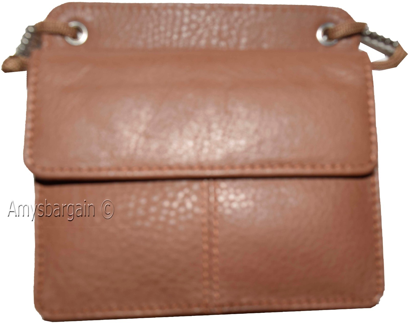 business card case card holder w/ neck string 30 business card clear id window - Image 3