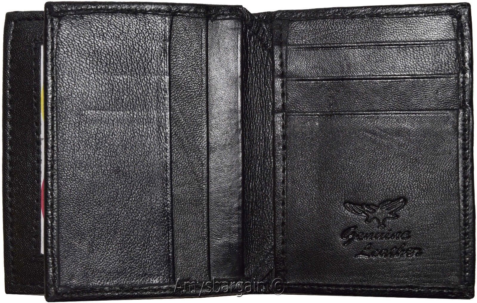 leather business black card credit case 12 cards 3 id new credit card holder #74 - Image 6