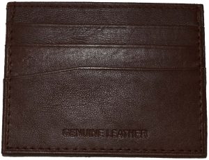 leather business card case 7 credit card id card small tan card case little case - Image 8