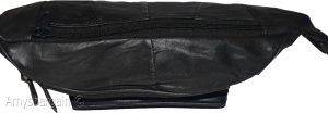 leather waist pouch black pouch waist bag leather bag fanny pack brand new bag - Image 12