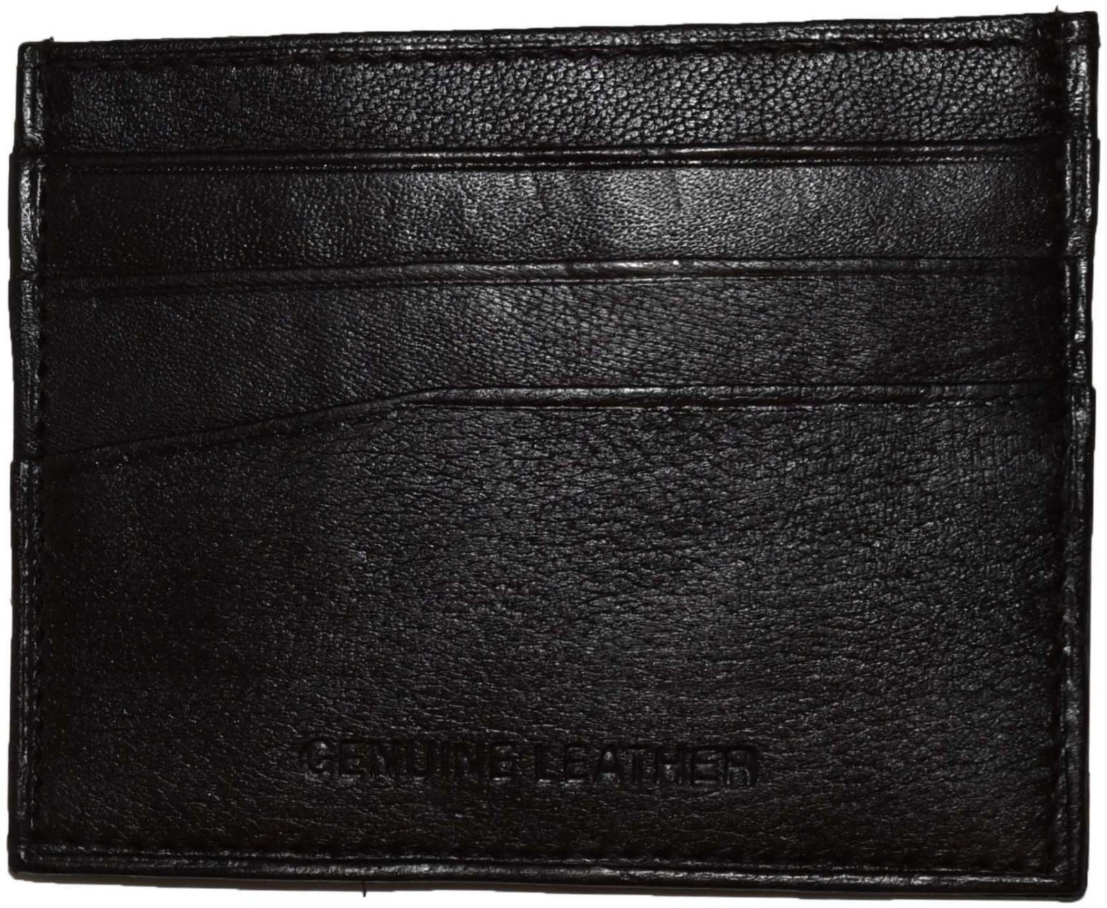 lot of 2 new leather business card case 7 credit card id card new tan card case - Image 8