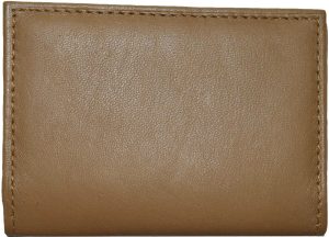 lot of 2 new leather business card case, brown/beige credit card id leather case - Image 9