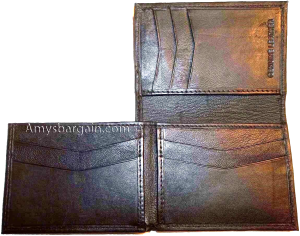 lot of 3 style trifold leather man’s bifold wallet men's new billfold wallet - Image 11