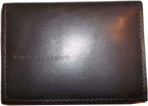 lot of 3 style trifold leather man’s bifold wallet men's new billfold wallet - Image 7