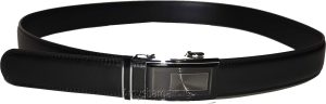 men's leather belt size M genuine leather black belt men's quick-lock belt - Image 10