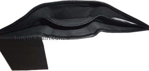 men’s leather wallet genuine leather trifold wallet 6 card 2 id 2 bill spaces - Image 11
