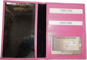 new leather passport holder credit atm card case id international passport - Image 12