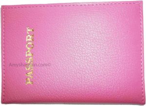 new leather passport holder credit atm card case id international passport - Image 13