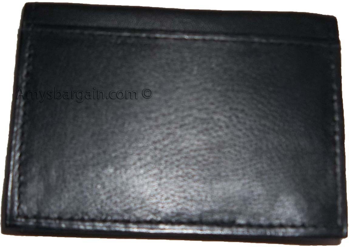 2 women men's Leather Business Credit Card ID card case 40 cards holder bnwt - Image 4
