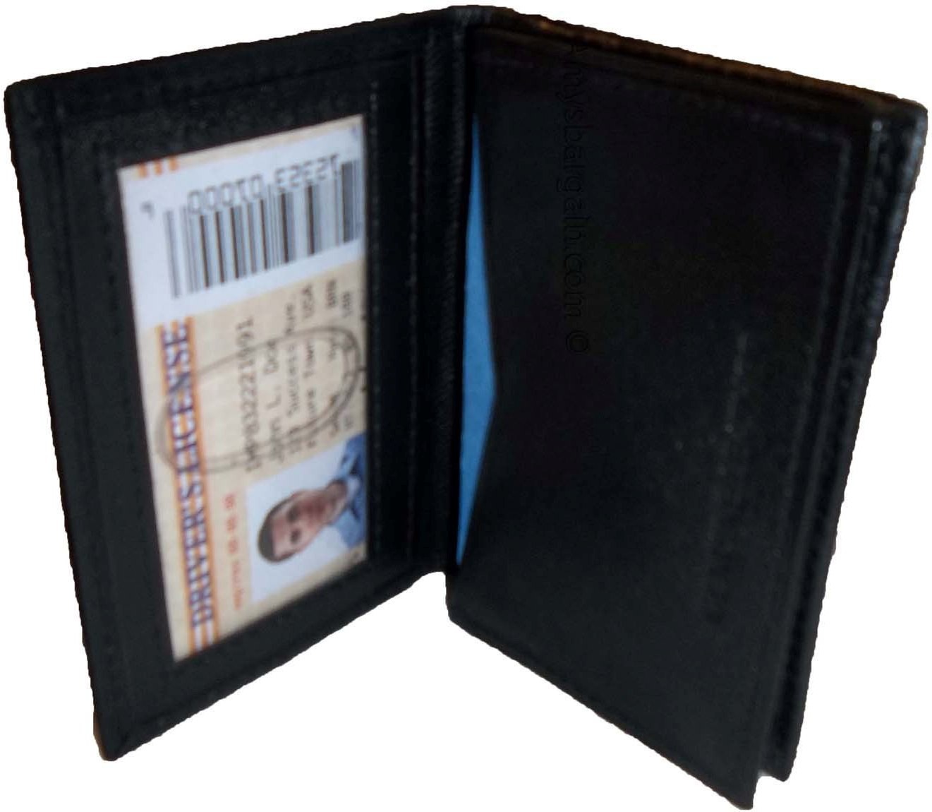 2 women men's Leather Business Credit Card ID card case 40 cards holder bnwt - Image 10