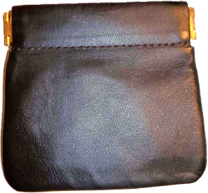 6 new leather squeeze change purse metal framed squeeze coin change case - Image 11