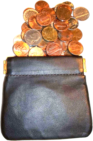 6 new leather squeeze change purse metal framed squeeze coin change case - Image 5