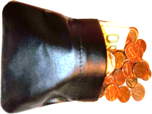 6 new leather squeeze change purse metal framed squeeze coin change case - Image 7
