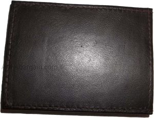 Brown leather money Clip, Magnetic money clip. bills cards holder leather case - Image 7