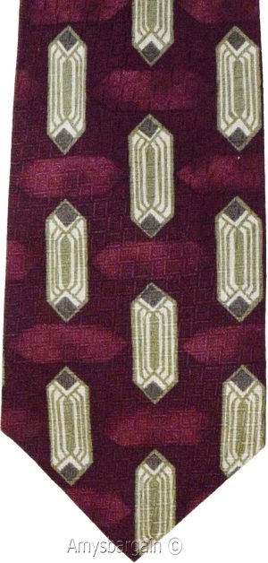 Calvin Klein Neck Tie, 100% Silk tie, Neck wear Made in USA, New Designer tie - Image 8