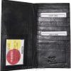 Checkbook wallet Leather Checkbook cover. Credit card wallet zip change purse BN