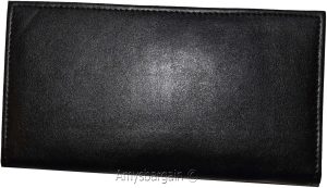 Checkbook wallet Leather Checkbook cover. Credit card wallet zip change purse BN - Image 10