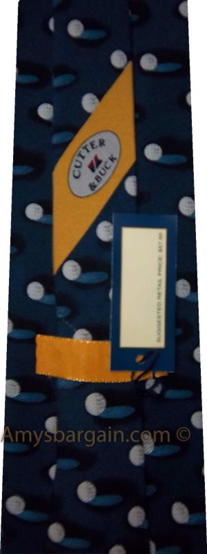 Cutter and Buck Men's tie Designer Silk Tie Neck Wear Brand New With $55 Tag - Image 9