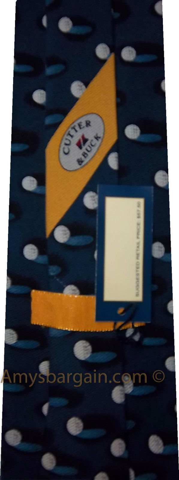 Cutter and Buck Men's tie Designer Silk Tie Neck Wear Brand New With $55 Tag - Image 9
