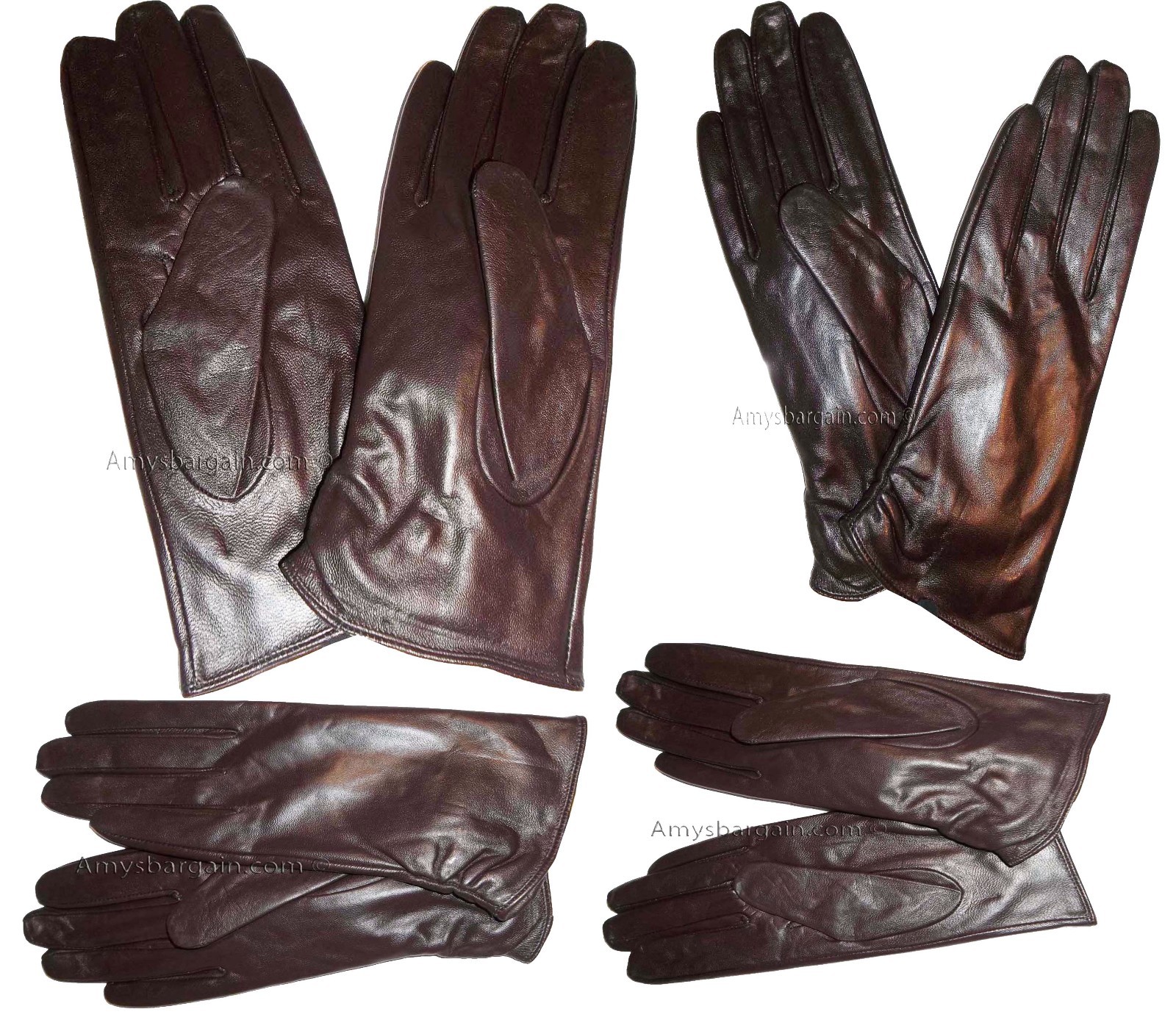 Leather Gloves, Winter Gloves, Ladies Leather Gloves, New Dressy winter gloves - Image 3