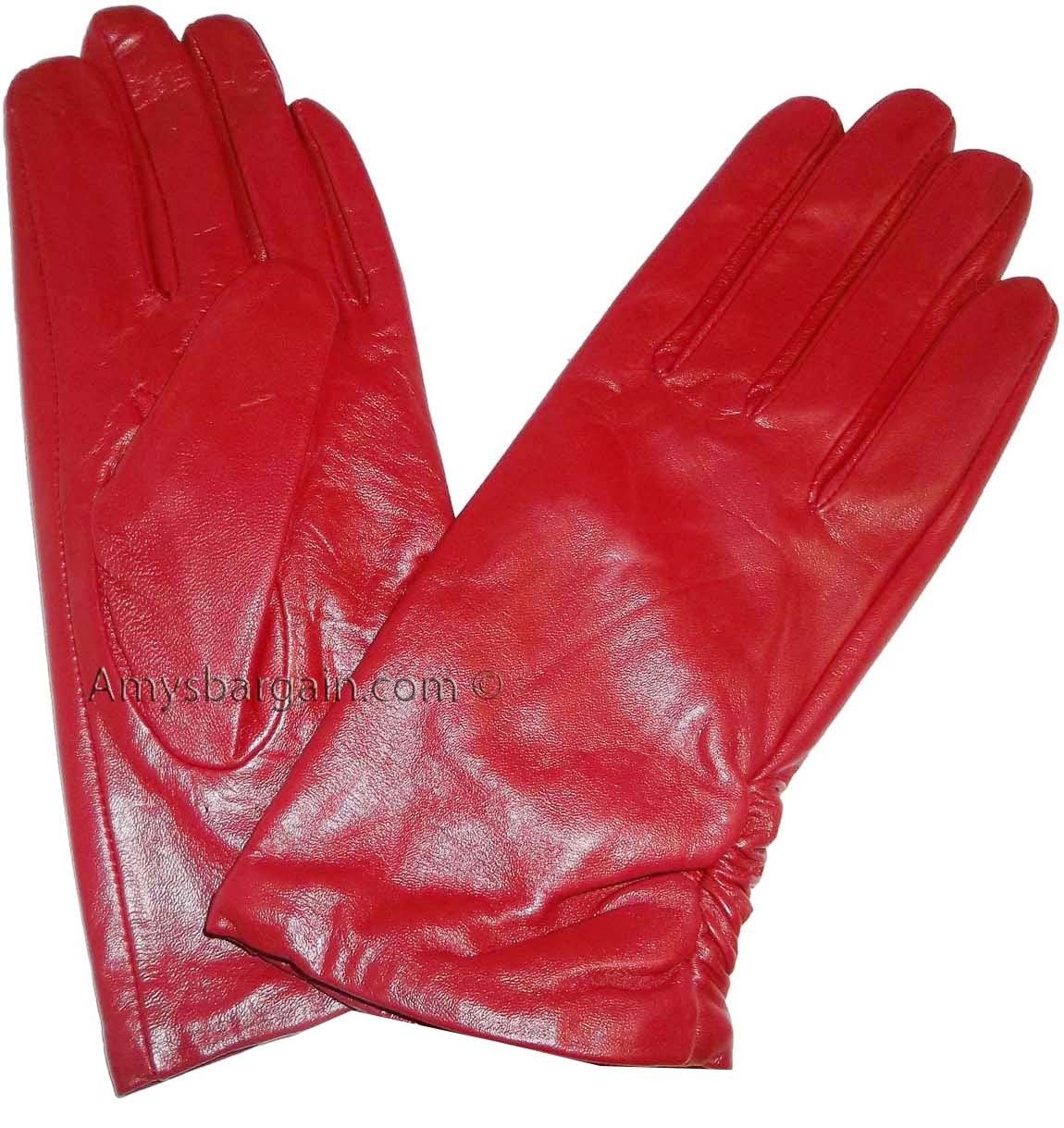 Leather Gloves, Winter Gloves, Ladies Leather Gloves, New Dressy winter gloves - Image 4