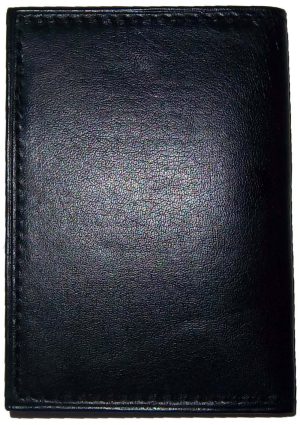 Leather business card case black ID credit card picture card case new card case - Image 9