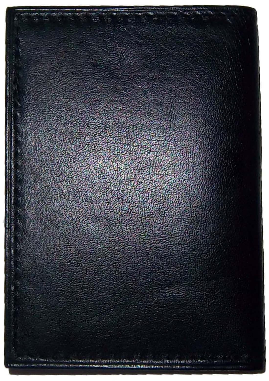 Leather business card case black ID credit card picture card case new card case - Image 9