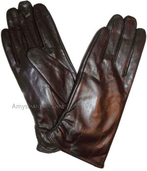 Leather gloves Size S, M, L, XL Woman's Leather winter Gloves new pair of Gloves - Image 9
