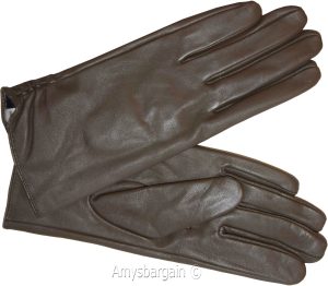 Leather gloves. Woman's Size (L) Leather winter Gloves. Dress Gloves New Gloves - Image 6