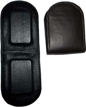Leather money clip magnetic money clip bills holder all monies holder Brand New - Image 11