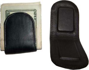 Leather money clip magnetic money clip bills holder all monies holder Brand New - Image 5