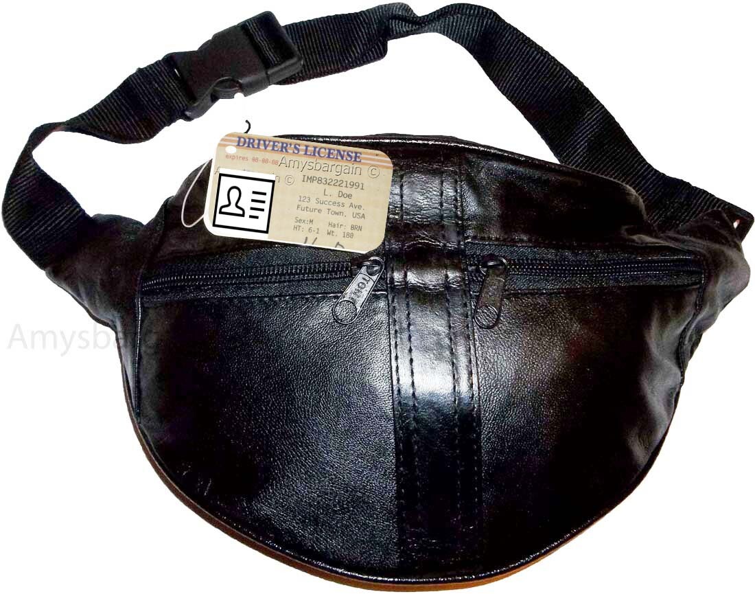 Leather waist pouch. medium waist bag, leather bag, Fanny pack BNWT Low price - Image 12