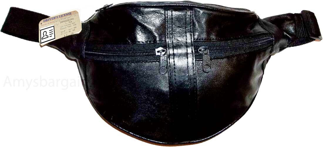 Leather waist pouch. medium waist bag, leather bag, Fanny pack BNWT Low price - Image 8