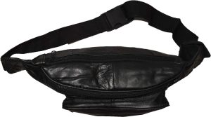 Leather waist pouch. waist bag, leather bag, Fanny pack 44" adjustable band New - Image 11