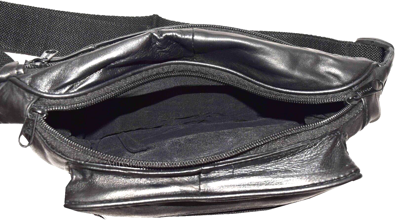 Leather waist pouch. waist bag, leather bag, Fanny pack 44 inch adjustable band - Image 11