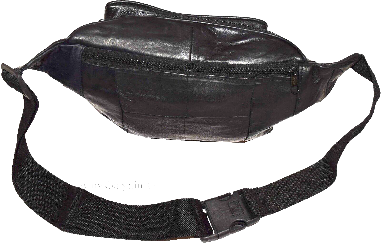 Leather waist pouch. waist bag, leather bag, Fanny pack 44 inch adjustable band - Image 5