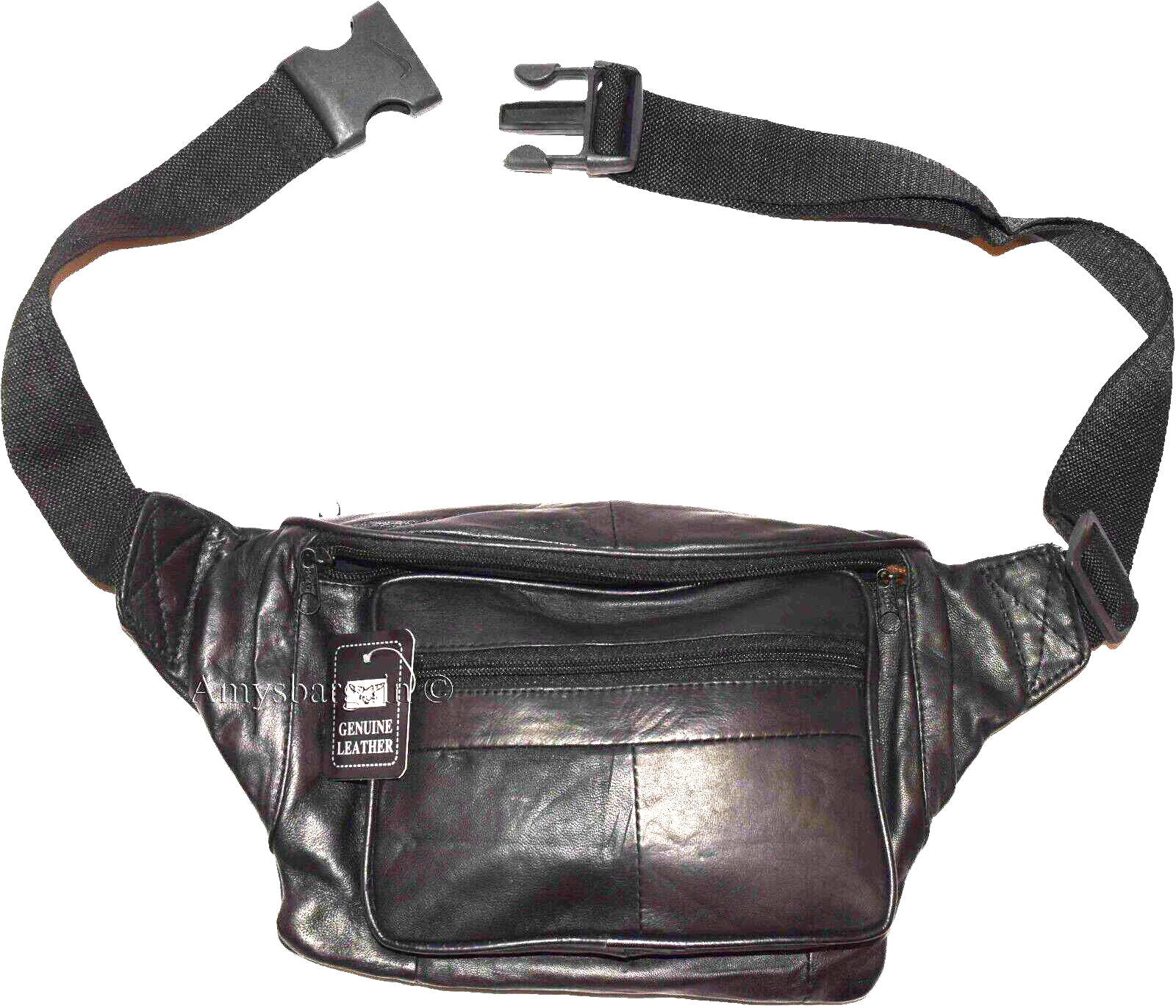 Leather waist pouch. waist bag, leather bag, Fanny pack 44 inch adjustable band - Image 8