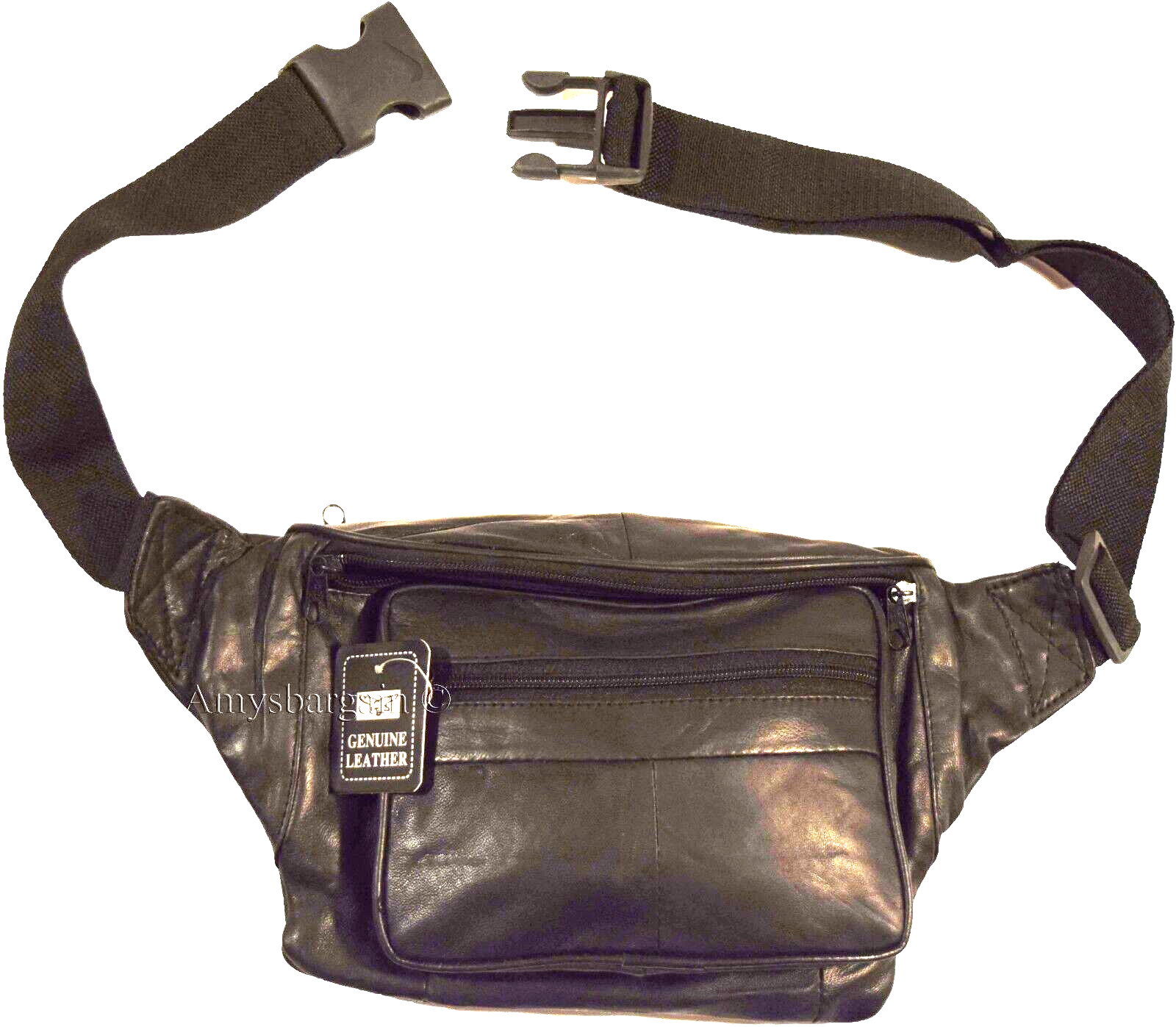 Leather waist pouch. waist bag, leather bag, Fanny pack 44 inch adjustable band - Image 9