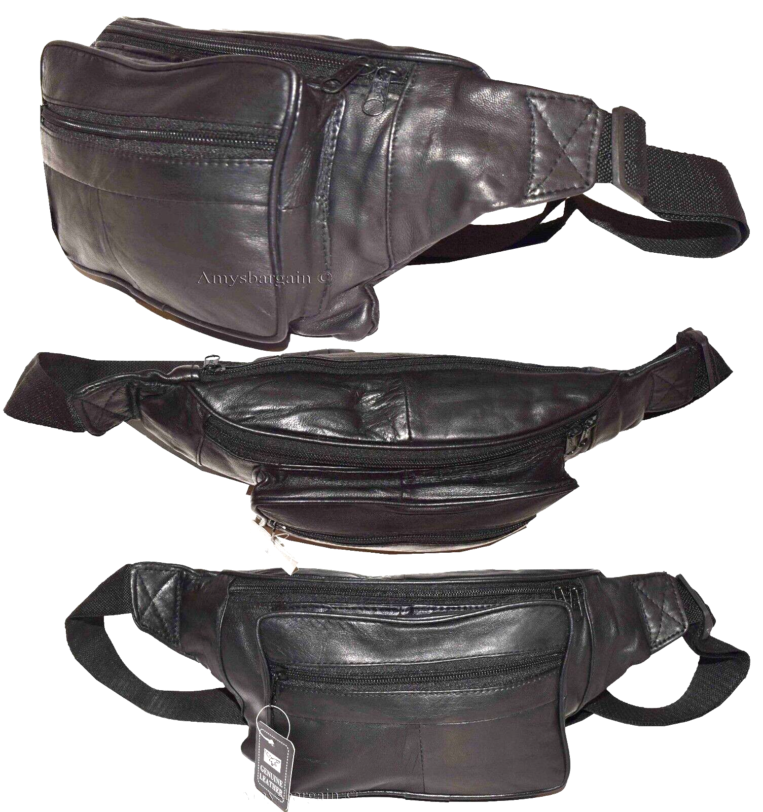 Leather waist pouch. waist bag, leather bag, Fanny pack 44 inch adjustable band