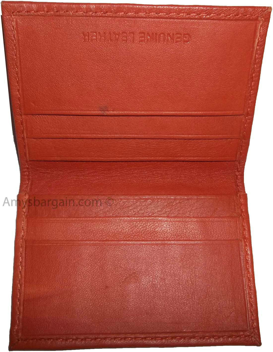 Lot of 12 Leather business card credit card case ID credit card case card holder - Image 7
