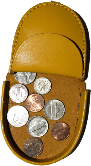 Lot of 12 New Black Leather change purse Coin case Coin holder change purse - Image 4