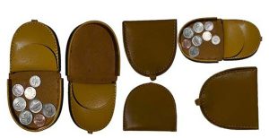 Lot of 12 New Black Leather change purse Coin case Coin holder change purse - Image 7