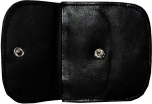 Lot of 12 women’s leather wallet black change purse small coin wallet brand new - Image 11